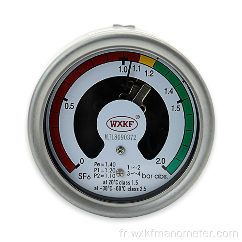 Analyseur de gaz d&#39;échappement à 60 mm et à essence